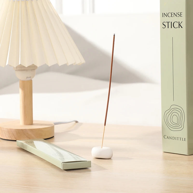 90 Pcs Scented Incense Stick Set Sandalwood Nag Champa White Jasmine Mint Home Fragrance Burning Time 35 Minutes - Vibrant Variety Store