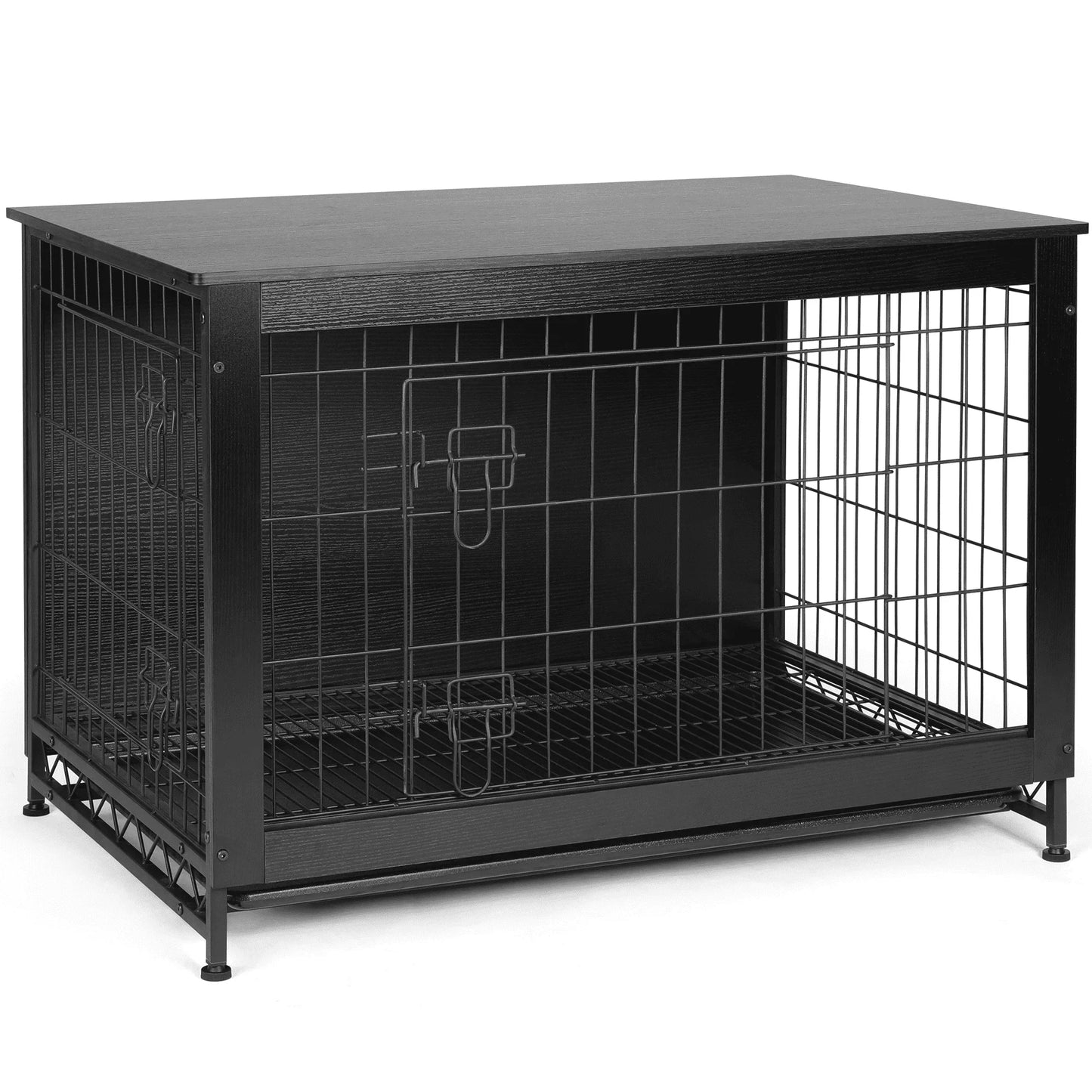 Modern Dog Crate Furniture for Large Dogs Up to 70 Pounds Side End Table Indoor Pet Kennel - Vibrant Variety Store