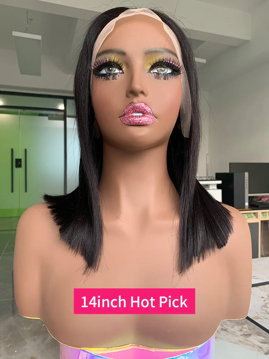 13x4 Bob Wigs Bone Straight Human Hair Wigs 13x6 Lace Frontal Hair Extensions Wig 100 Vietnamese Lace Front Human Hair Wig Black