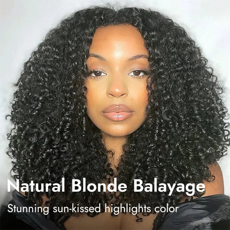 Alipear Hair Burmese Curly Human Hair Bundles Natural Black Color Real Human Virgin Hair Extensions