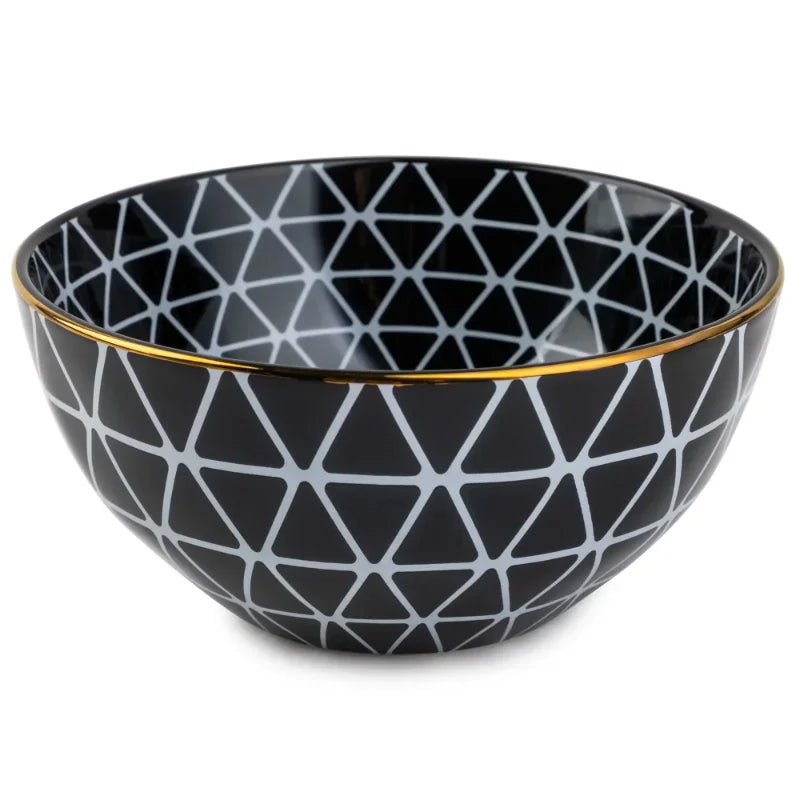 Calypso 12 Piece Stoneware Dinnerware Set, Service for 4 - Vibrant Variety Store