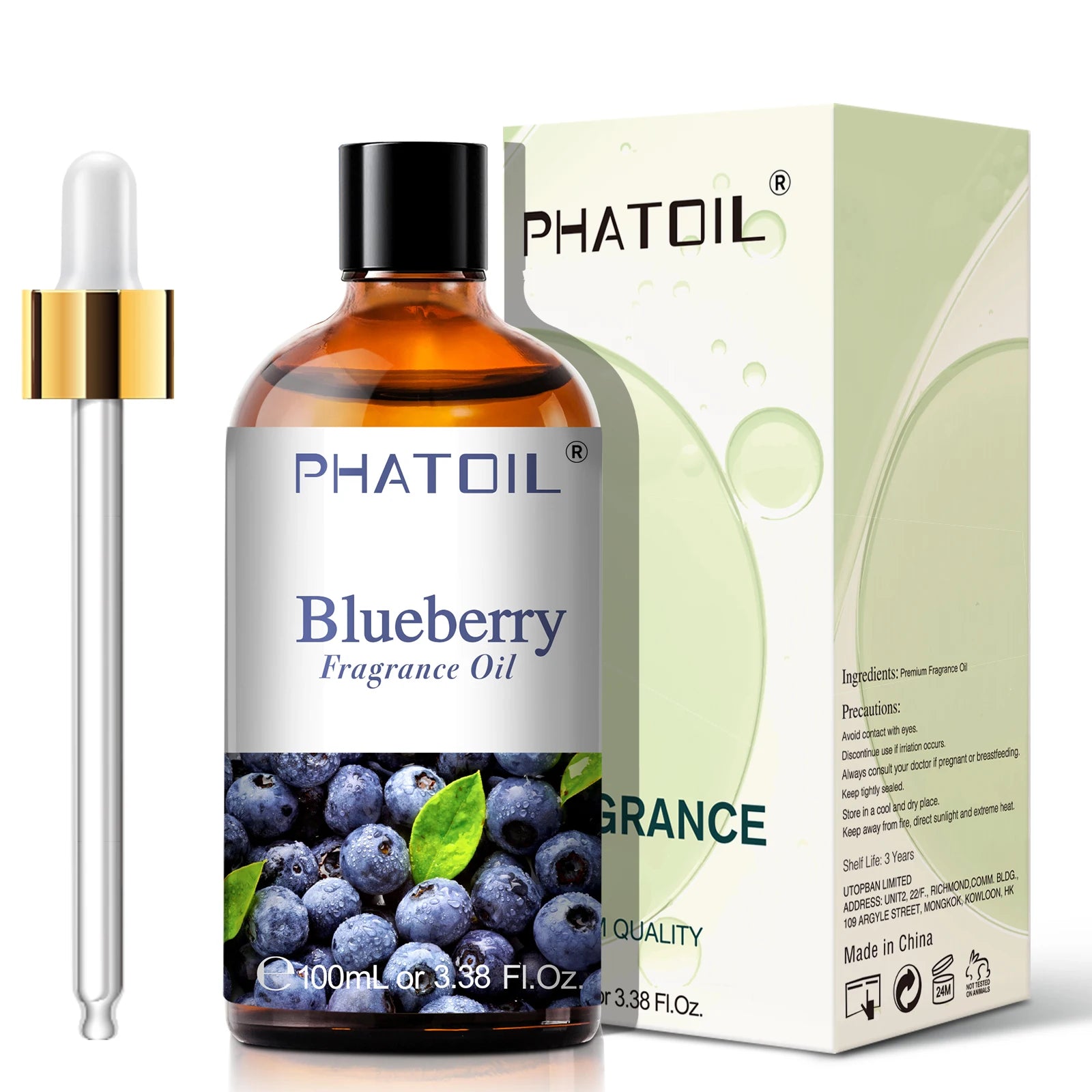 PHATOIL 100ml Sweet Fruity Fragrance Oil for Diffuser and Candle Making Coconut Vanilla Strawberry Lemon Peach Pear Aroma Oil - Vibrant Variety Store
