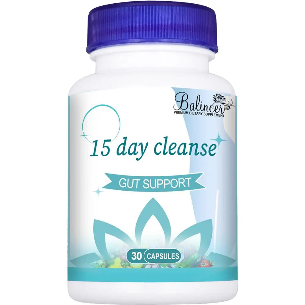 15-day Intestinal Cleansing and Detoxifying Capsules, Targeting The Overall Colon, Digestive Regulation, and Intestinal Health - Vibrant Variety Store