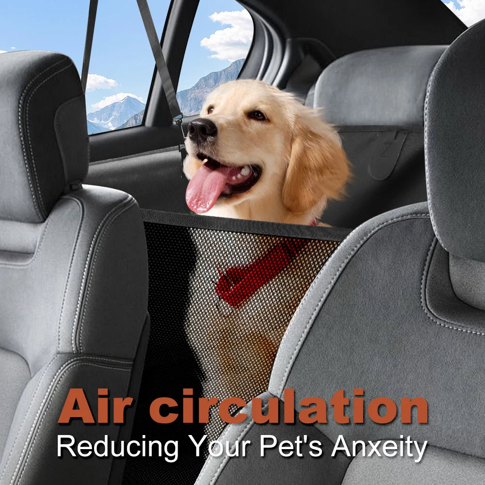 Back Seat Extender for Dogs Waterproof Dog Car Seat Cover Anti Scratch Carrier Mat - Vibrant Variety Store