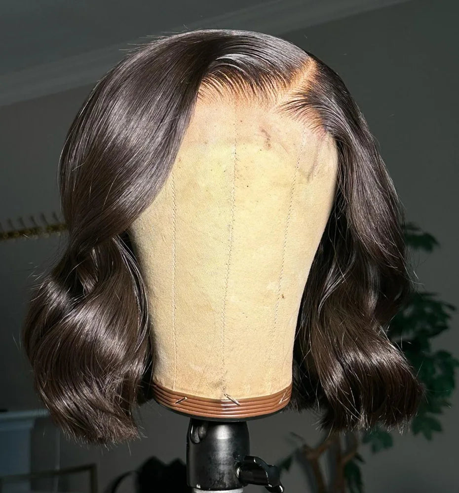 13x4 Bob Wigs Bone Straight Human Hair Wigs 13x6 Lace Frontal Hair Extensions Wig 100 Vietnamese Lace Front Human Hair Wig Black