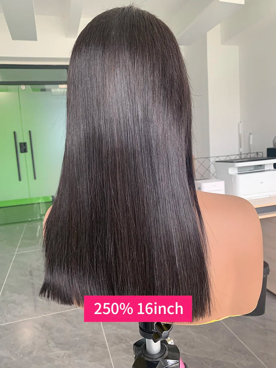 13x4 Bob Wigs Bone Straight Human Hair Wigs 13x6 Lace Frontal Hair Extensions Wig 100 Vietnamese Lace Front Human Hair Wig Black