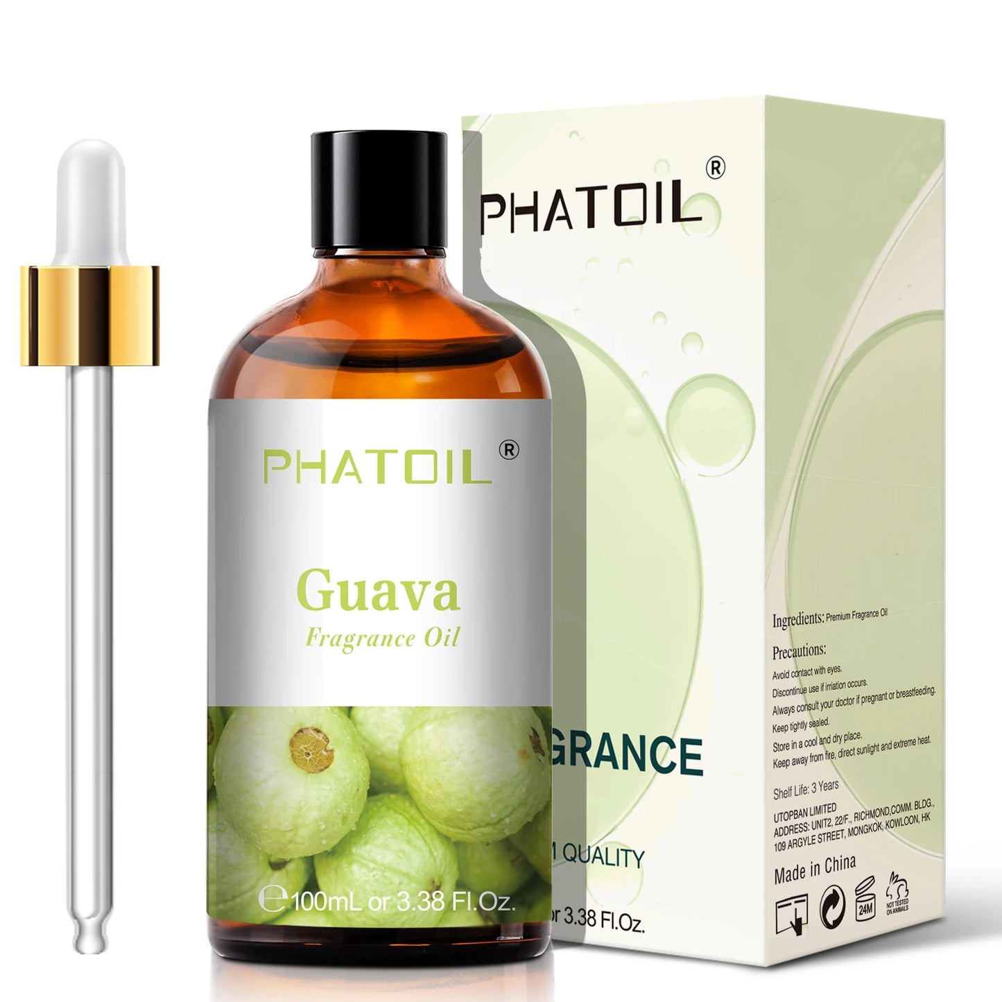 PHATOIL 100ml Sweet Fruity Fragrance Oil for Diffuser and Candle Making Coconut Vanilla Strawberry Lemon Peach Pear Aroma Oil - Vibrant Variety Store