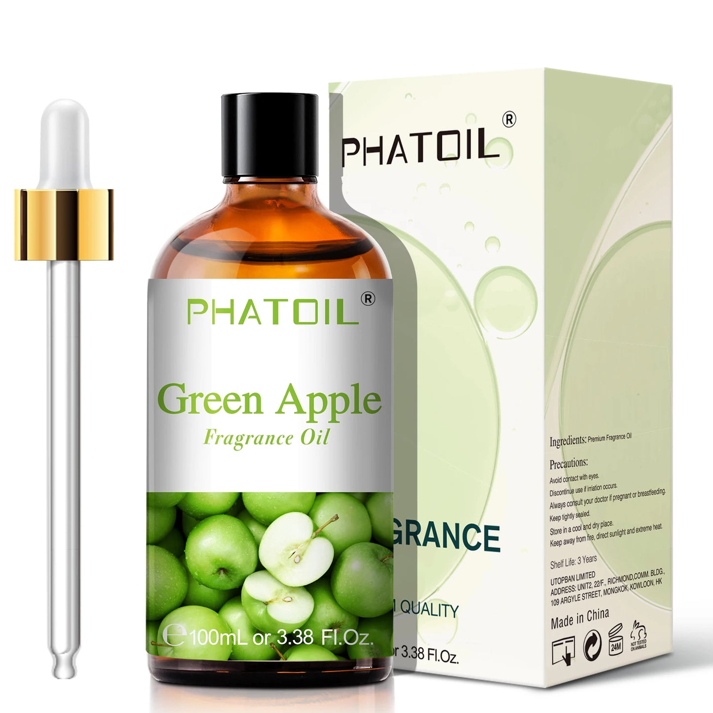 PHATOIL 100ml Sweet Fruity Fragrance Oil for Diffuser and Candle Making Coconut Vanilla Strawberry Lemon Peach Pear Aroma Oil - Vibrant Variety Store