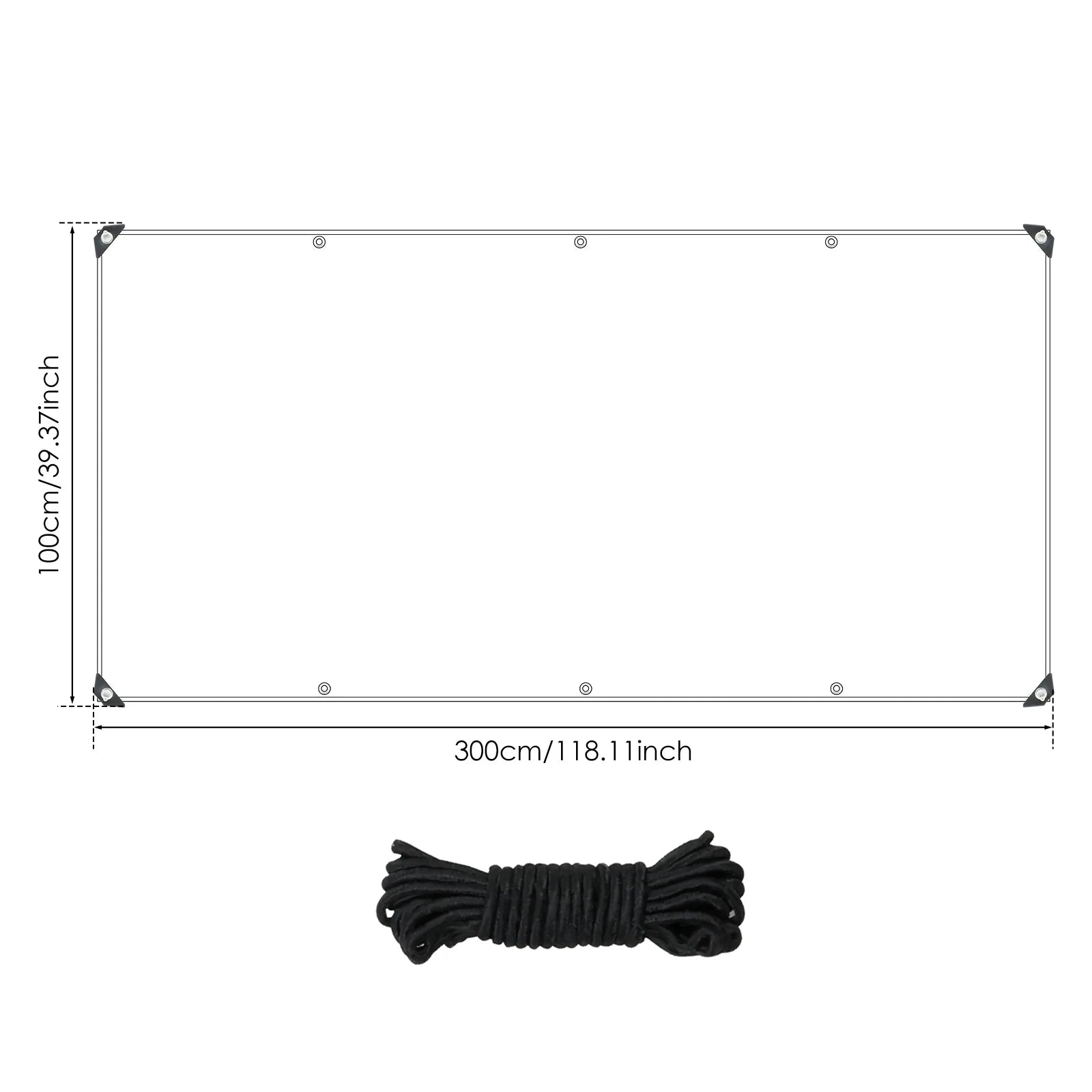 Chicken Coop Cover Transparent Tarpaulin Outdoor Garden Waterproof Run Tarp with Rope Reinforced Edges Chicken Coop Porch Canopy - Vibrant Variety Store