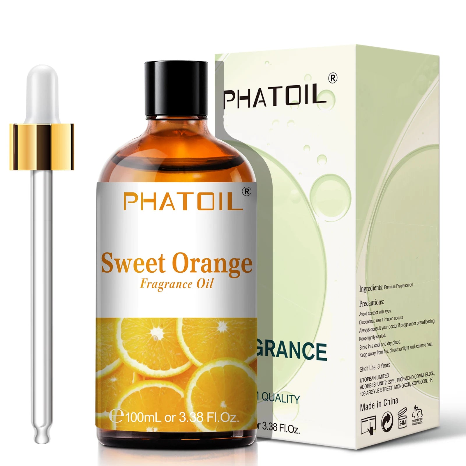 PHATOIL 100ml Sweet Fruity Fragrance Oil for Diffuser and Candle Making Coconut Vanilla Strawberry Lemon Peach Pear Aroma Oil - Vibrant Variety Store