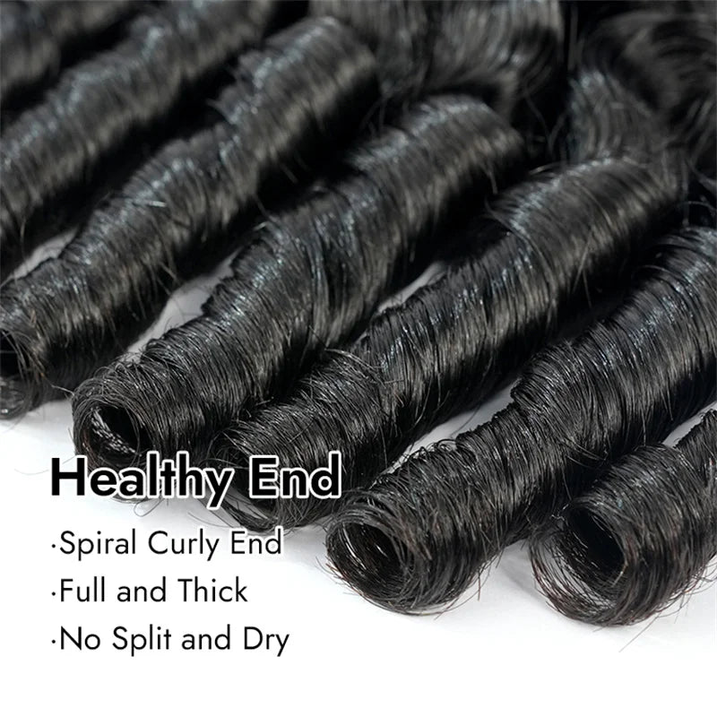 Alipear Hair Burmese Curly Human Hair Bundles Natural Black Color Real Human Virgin Hair Extensions