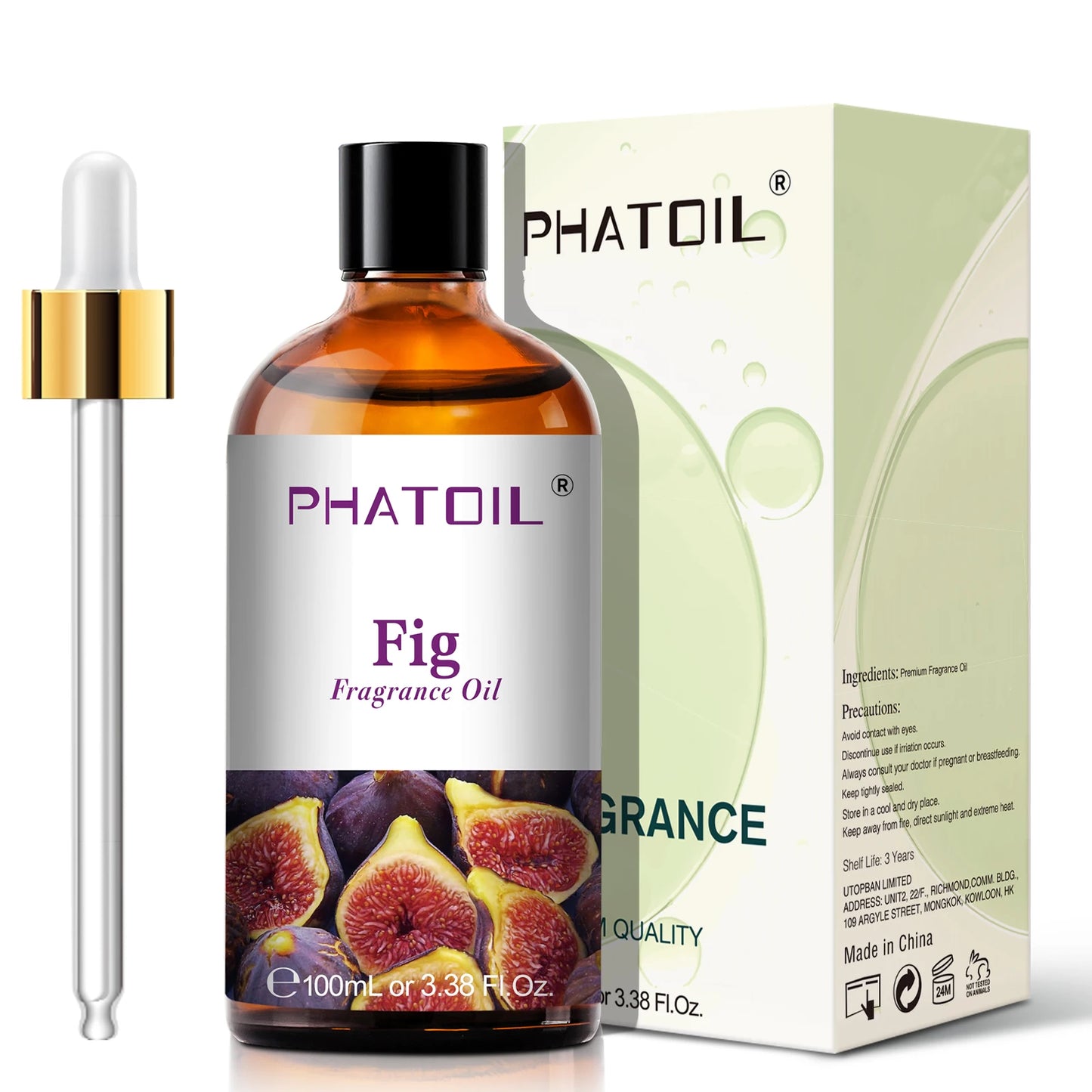 PHATOIL 100ml Sweet Fruity Fragrance Oil for Diffuser and Candle Making Coconut Vanilla Strawberry Lemon Peach Pear Aroma Oil - Vibrant Variety Store