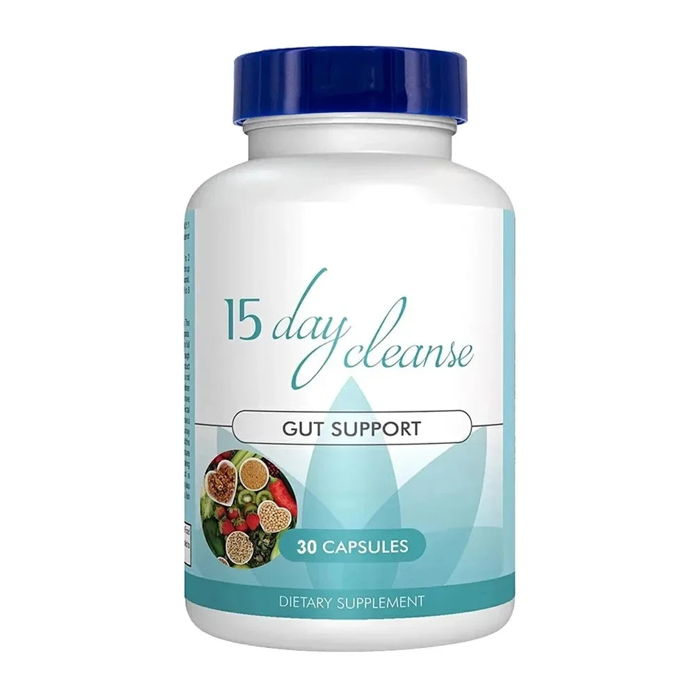 15-day Intestinal Cleansing and Detoxifying Capsules, Targeting The Overall Colon, Digestive Regulation, and Intestinal Health - Vibrant Variety Store