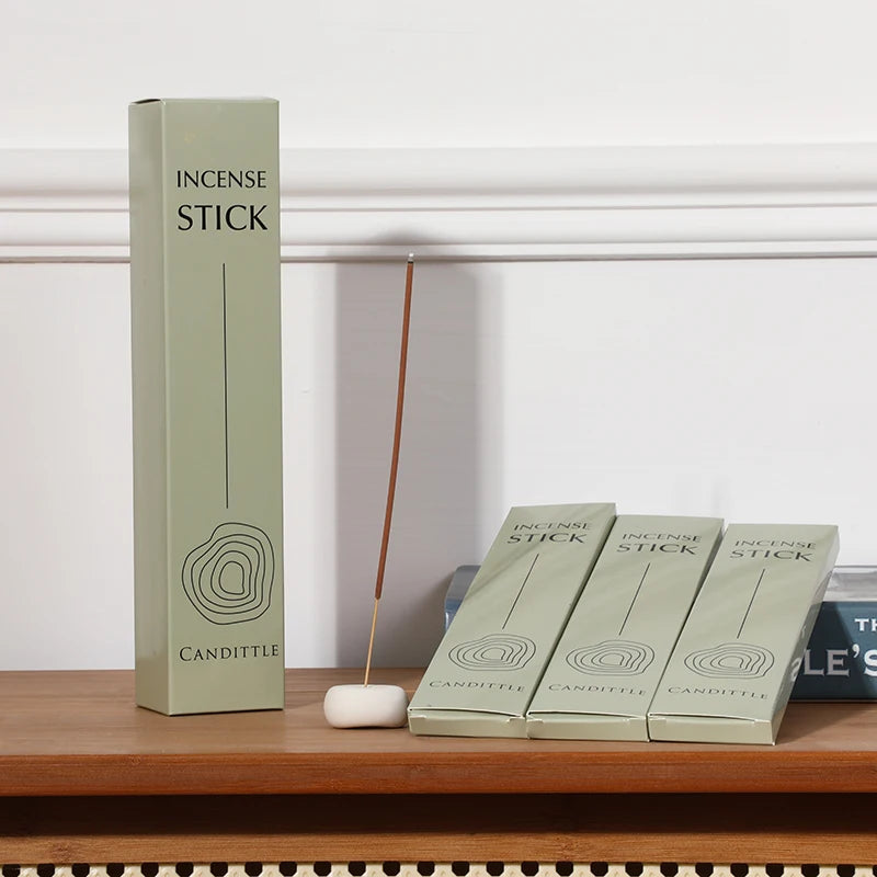 90 Pcs Scented Incense Stick Set Sandalwood Nag Champa White Jasmine Mint Home Fragrance Burning Time 35 Minutes - Vibrant Variety Store