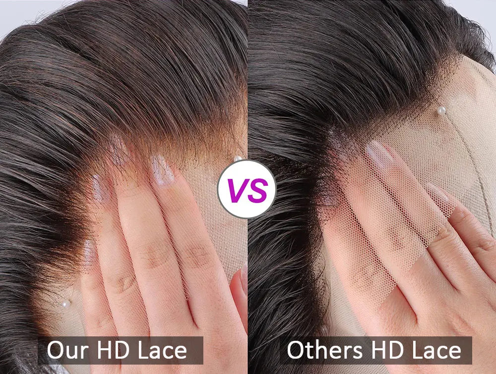 30 Inch Deep Wave 13x6 HD Lace Front Wig 250 density Water Wave 360 13x4 Lace Frontal Wigs 6x6 Closure Glueless Wig Human Hair