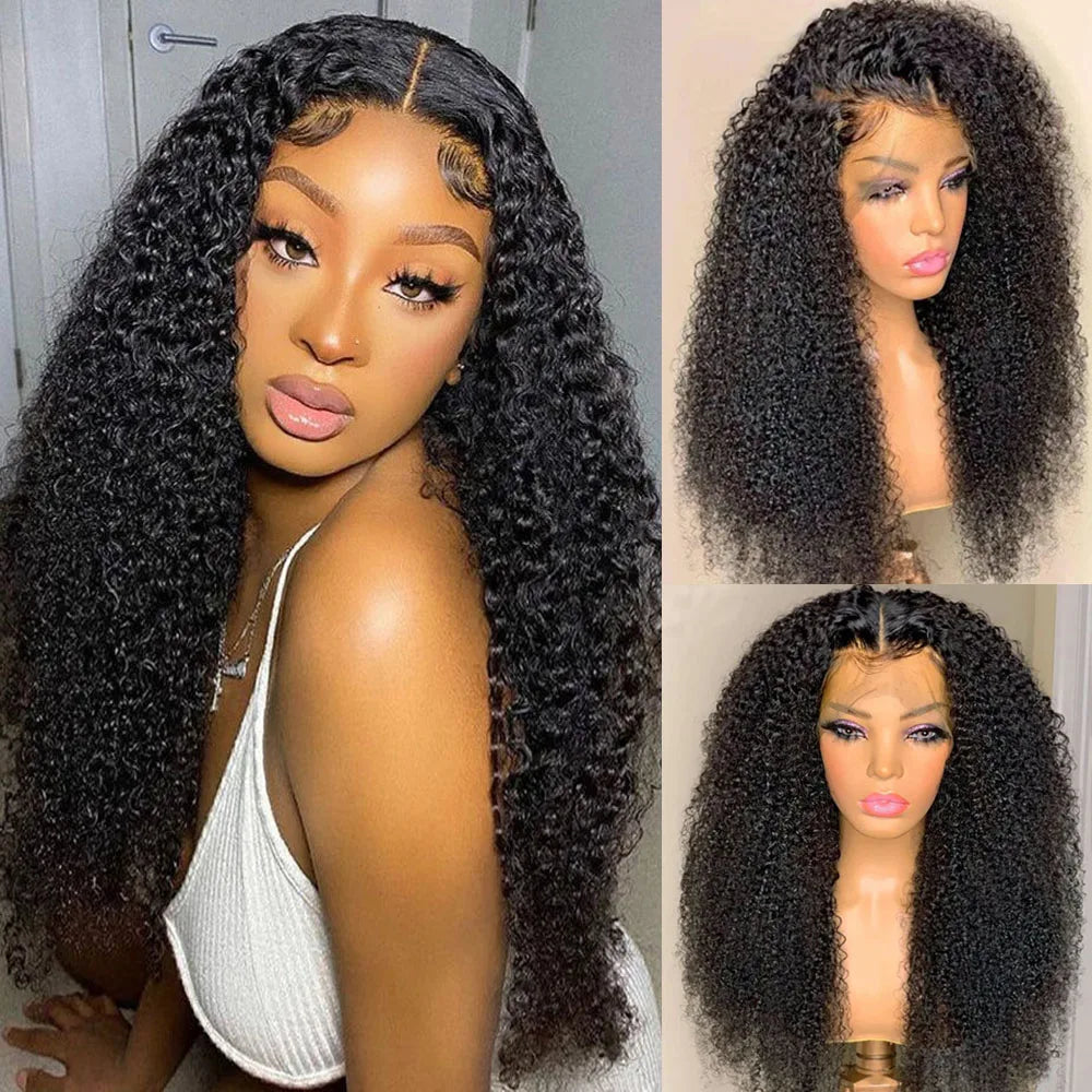 30 Inch Deep Wave 13x6 HD Lace Front Wig 250 density Water Wave 360 13x4 Lace Frontal Wigs 6x6 Closure Glueless Wig Human Hair