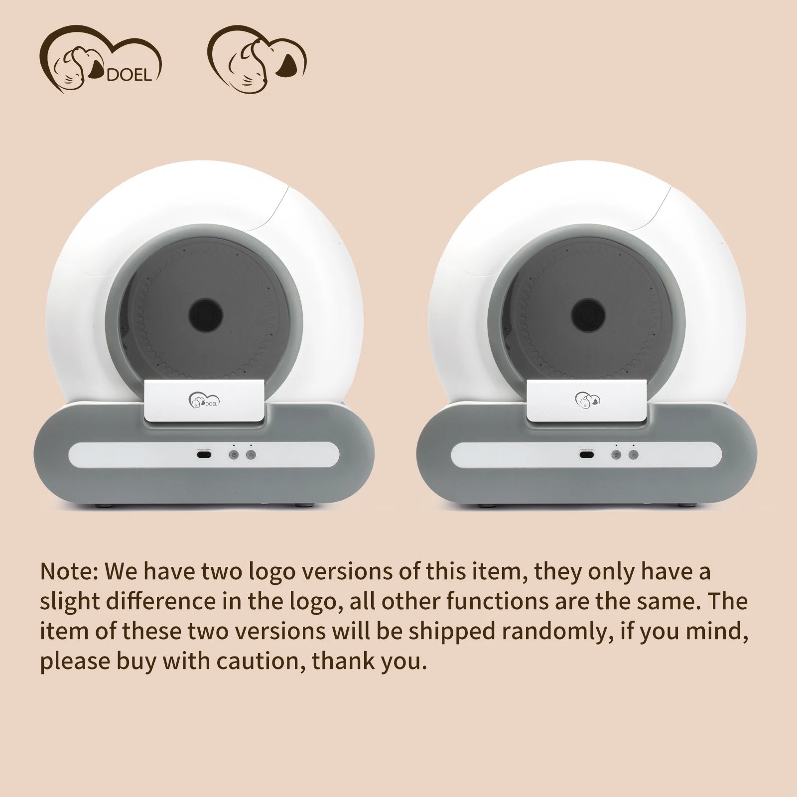 Doel Automatic Cat Litter Box Self Cleaning With App Control And Cat Litter Mat For Multiple Large Cats - Vibrant Variety Store