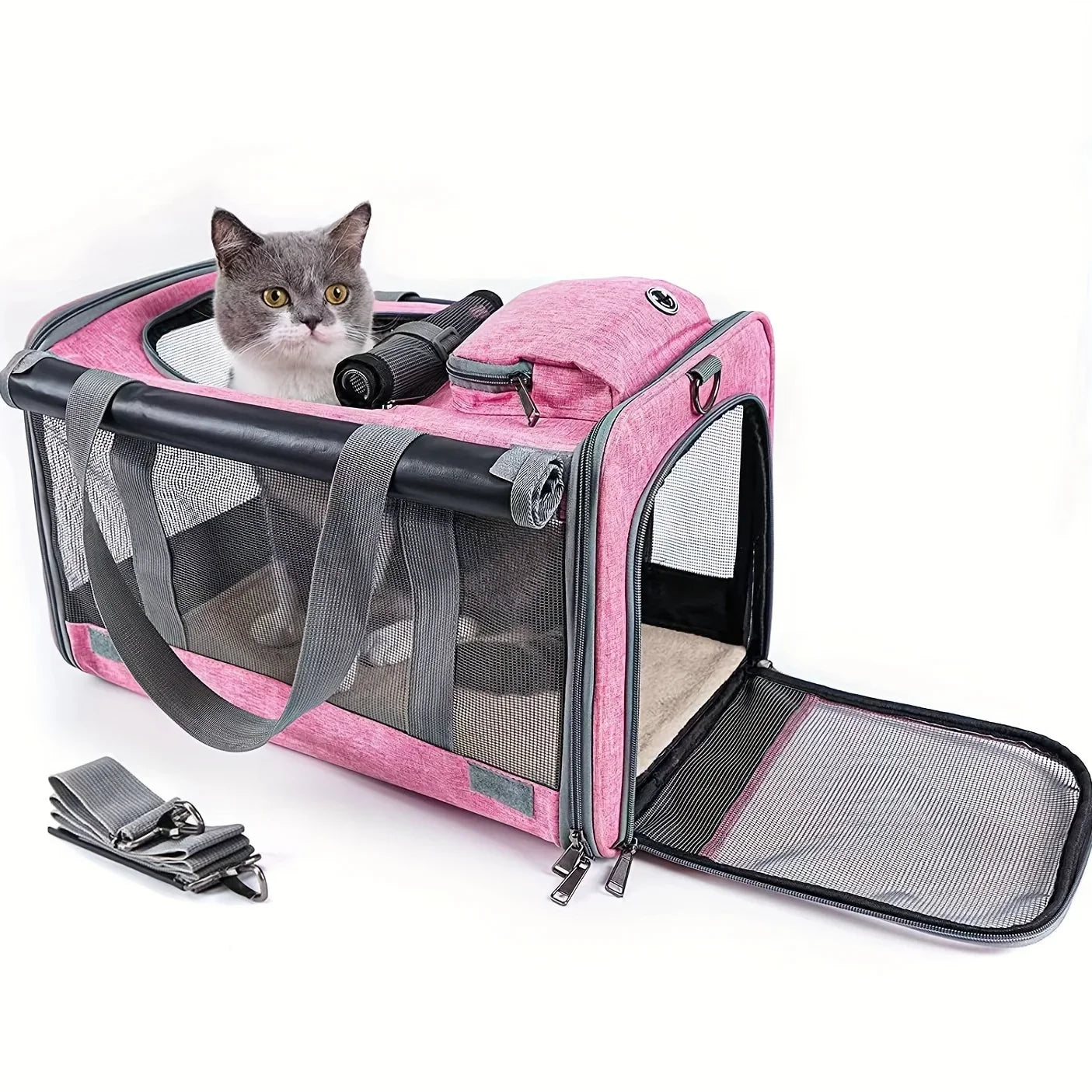 Pet Carrier for Large and Medium Cats Soft-Sided Pet Carrier for Big Medium Cats and Puppy Dog Carriers Cat Carriers - Vibrant Variety Store