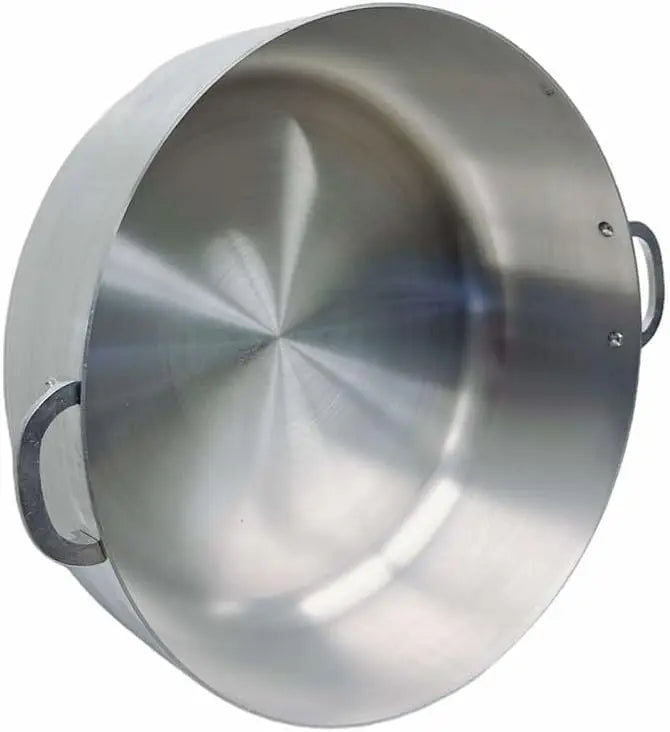 31 Qt Aluminum Caldero Cookware Pot Dutch Oven With Lid Satin Finish - Vibrant Variety Store