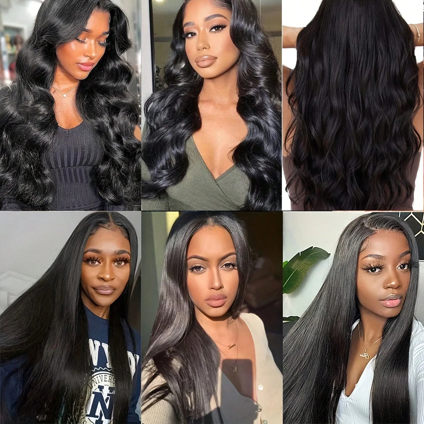 28Inch Stright Clip In Hair Extensions Human Hair 8pcs Straight Hair Silky Black/613 Blonde/Highlight/Ginger/99J/27# - Vibrant Variety Store