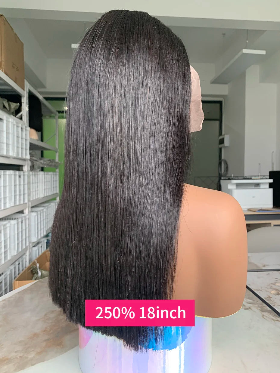 13x4 Bob Wigs Bone Straight Human Hair Wigs 13x6 Lace Frontal Hair Extensions Wig 100 Vietnamese Lace Front Human Hair Wig Black