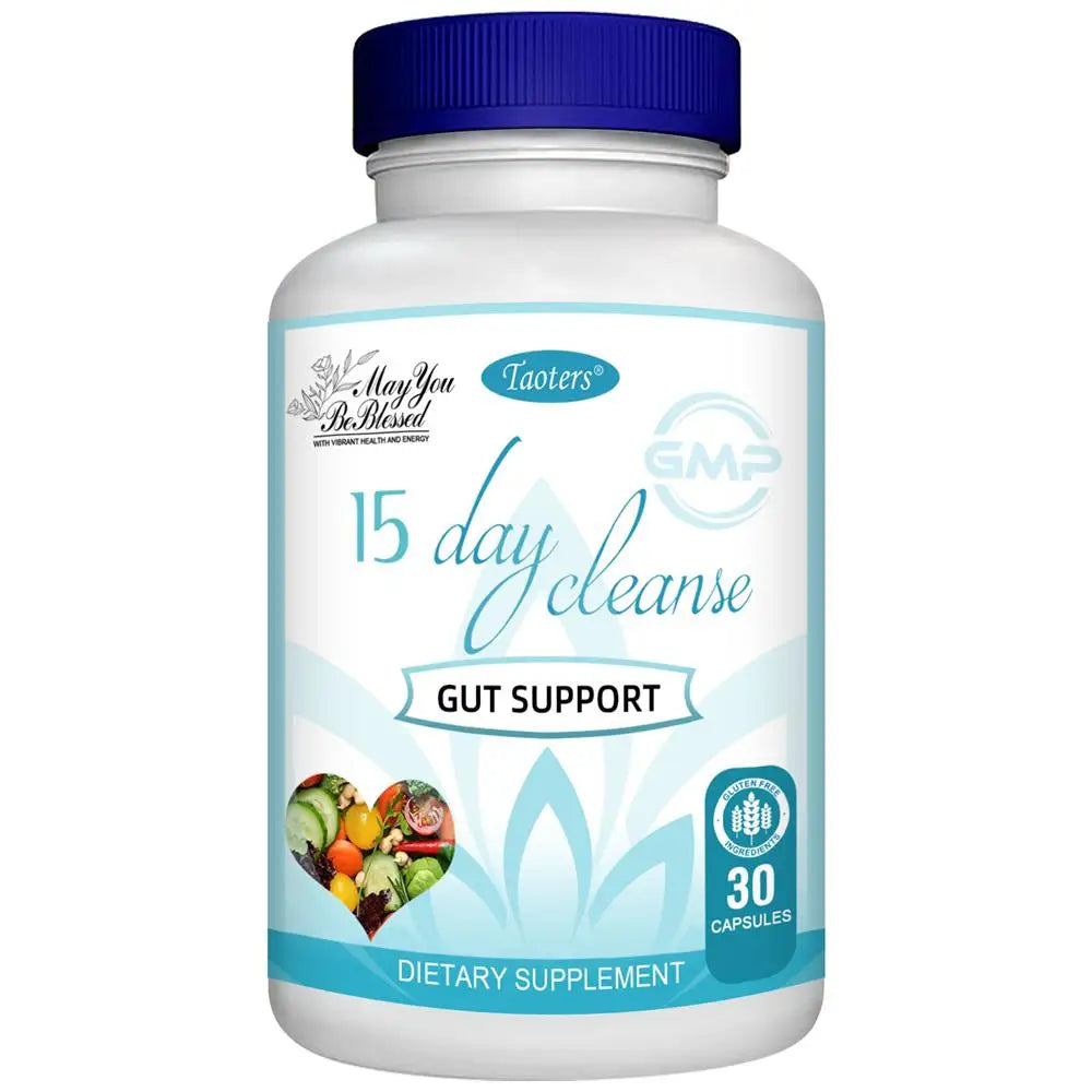15-day Intestinal Cleansing and Detoxifying Capsules, Targeting The Overall Colon, Digestive Regulation, and Intestinal Health - Vibrant Variety Store