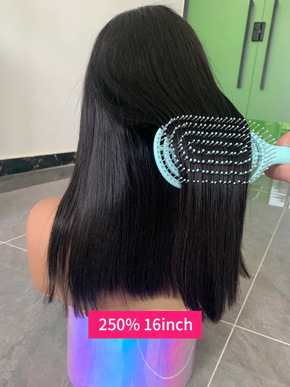 13x4 Bob Wigs Bone Straight Human Hair Wigs 13x6 Lace Frontal Hair Extensions Wig 100 Vietnamese Lace Front Human Hair Wig Black